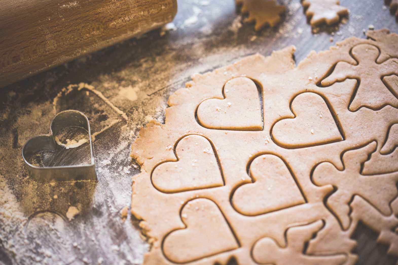 christmas baking free stock image