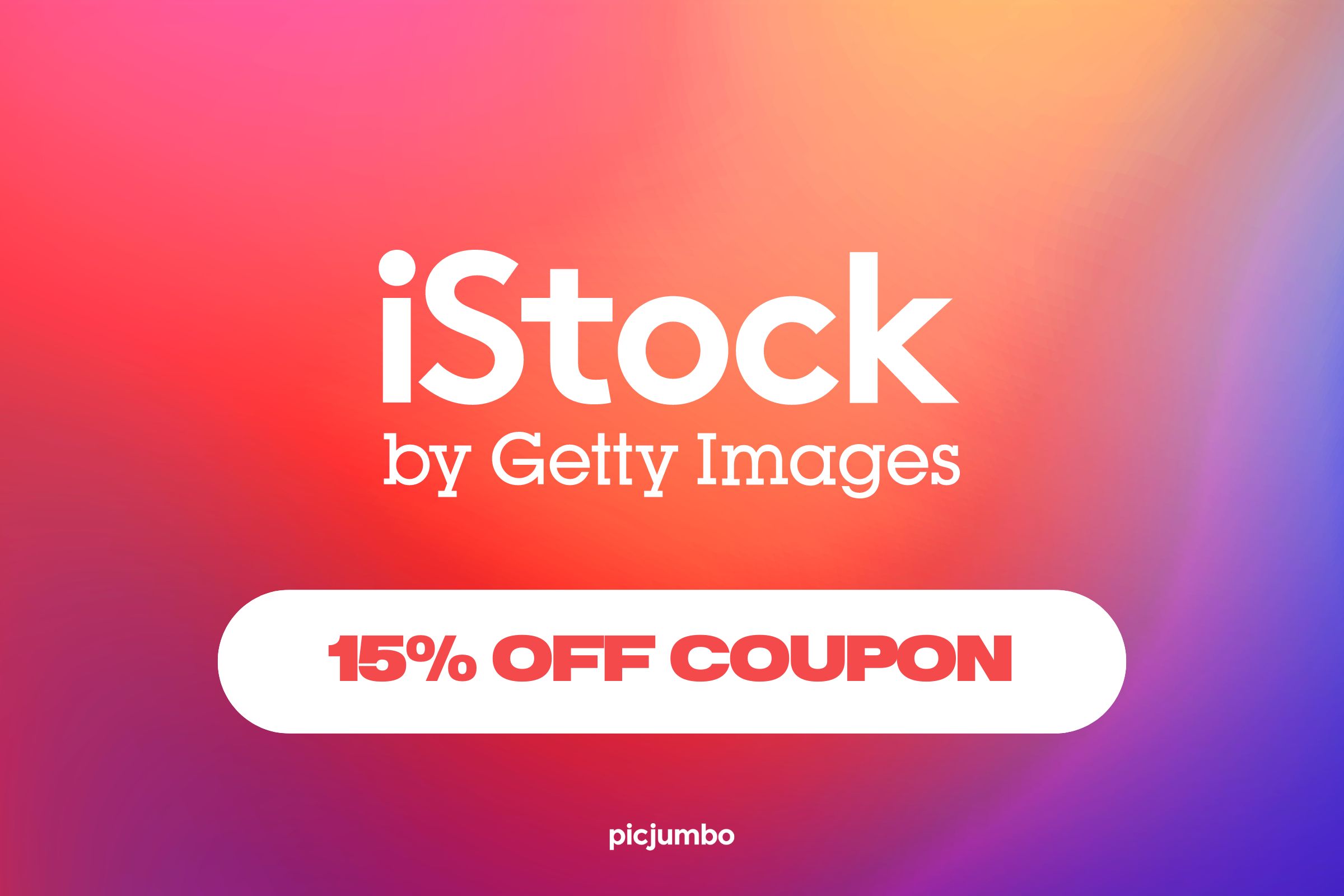 iStock Coupon code for 15% off everything